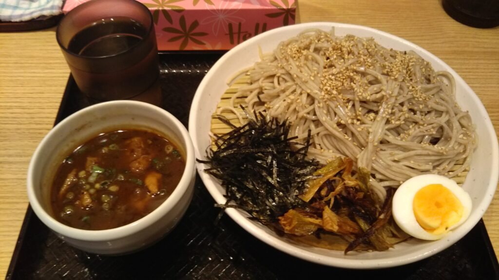 本陣の鶏つけそば