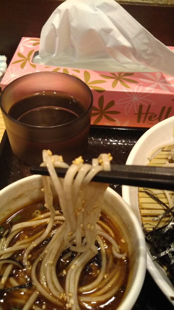本陣麺のコシ