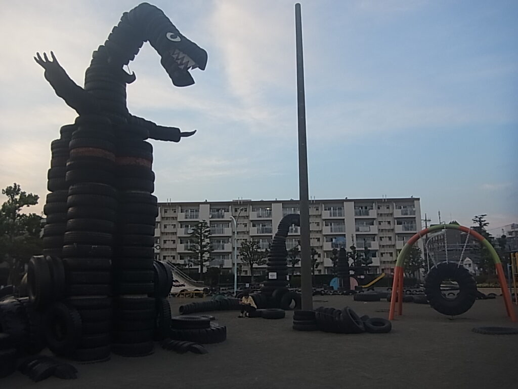 タイヤ公園①