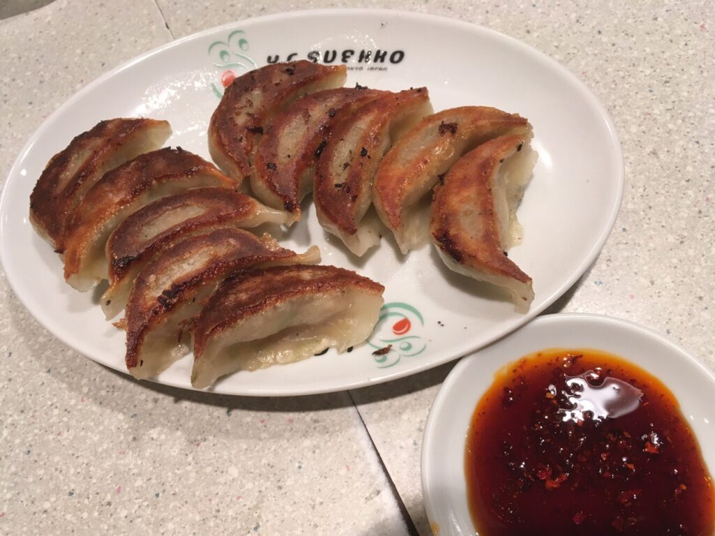 末っ子餃子タレ込み