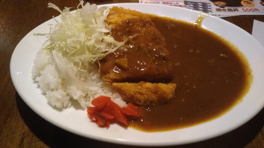 一丁目一番地路地カツカレー