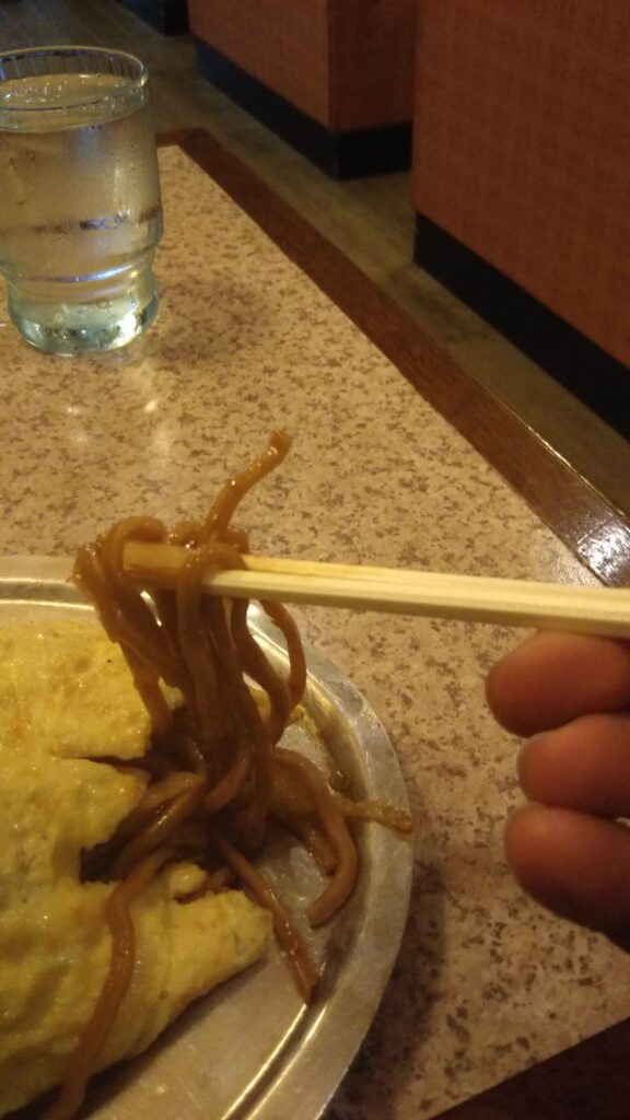 デンキヤホール箸あげ